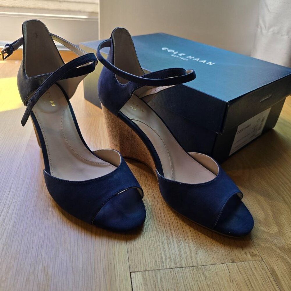 Cole Haan Sadie Wedge Sandals Size 8